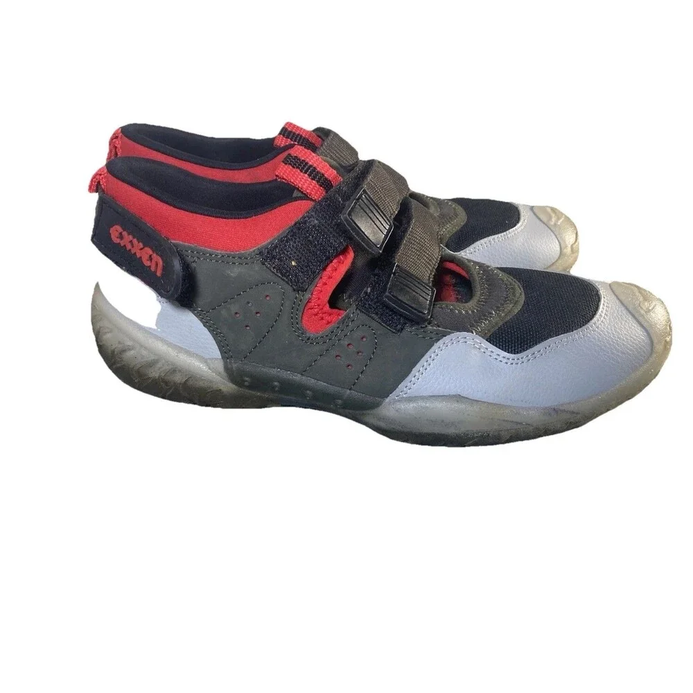 Unique Vintage Multicolor Sneakers Y2K Early 2000s‎ Exxen Brand Clear Sole Sz 40